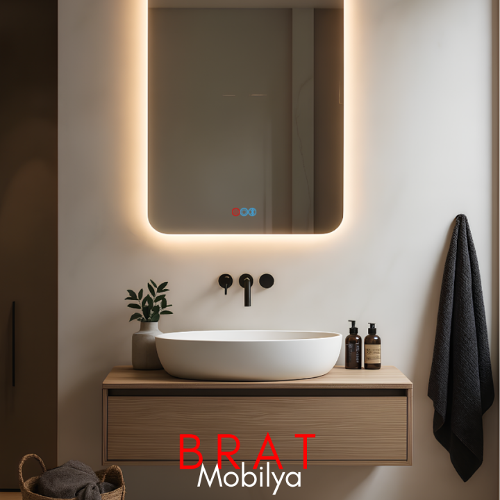 Brat B051 Dokunmatik Açma Kapamalı Led Ayna