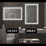 Brat B078 Dokunmatik Açma Kapamalı Led Ayna