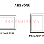 Brat B073 Dokunmatik Açma Kapamalı Led Ayna