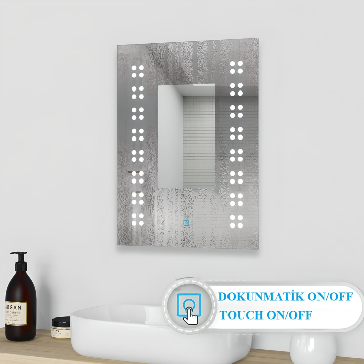 Brat B089 Dokunmatik Açma Kapamalı Led Ayna