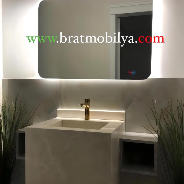 Brat B051 Dokunmatik Açma Kapamalı Led Ayna