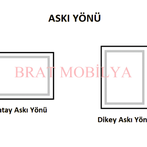 Brat B018 Dokunmatik Açma Kapamalı Led Ayna