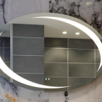 Brat B082 Dokunmatik Açma Kapamalı Elips Led Ayna