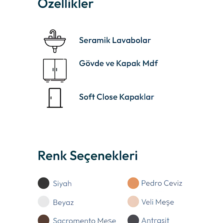 Solo 50 Banyo Dolabı