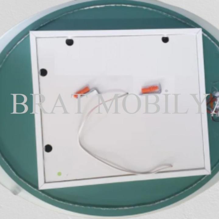 Brat B023 Dokunmatik Açma Kapamalı Armut Kesim Led Ayna