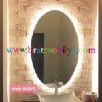 Brat B096 Dokunmatik Açma Kapamalı Elips Led Ayna